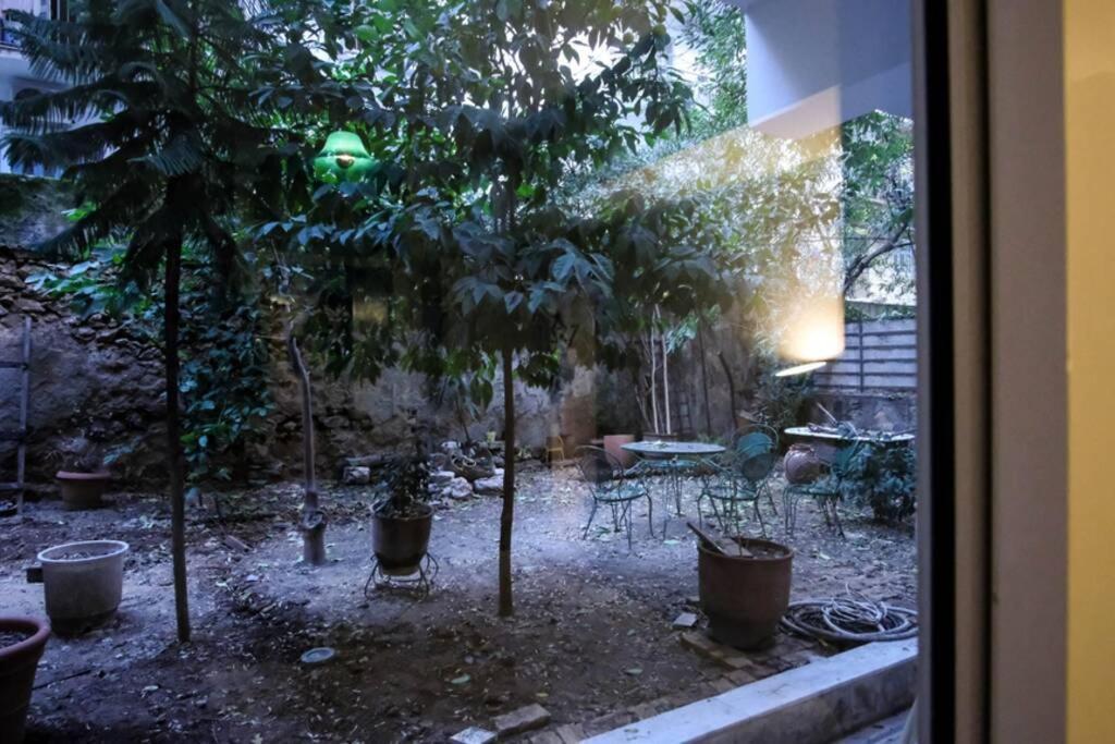 Calm And Cozy Flat With Romantic Garden 雅典 外观 照片
